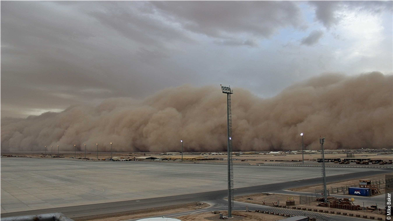 الأرصاد تحدد موعد انتهاء موجة الأمطار والرمال والأتربة في مختلف المناطق